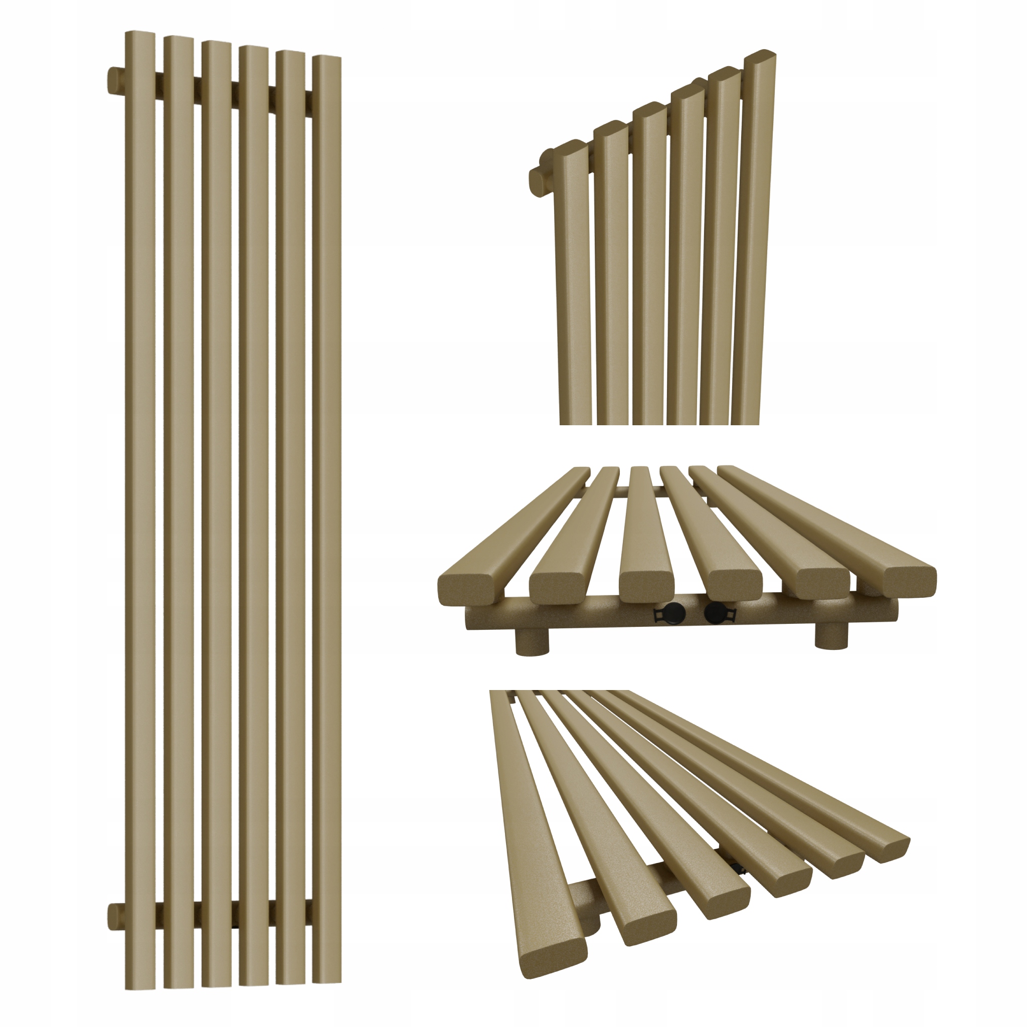 Dekorativní radiátor HORYZONT6 180x45 quartz 2