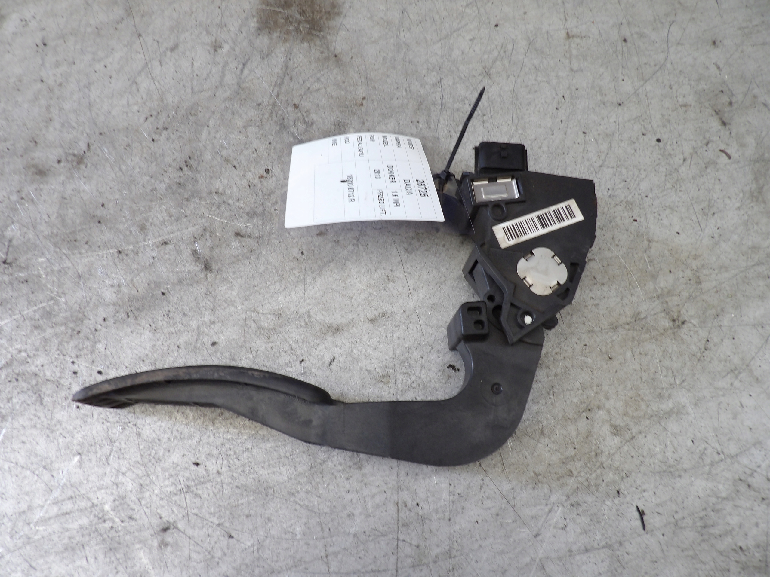 Dacia Dokker accelerator pedal 180108712R