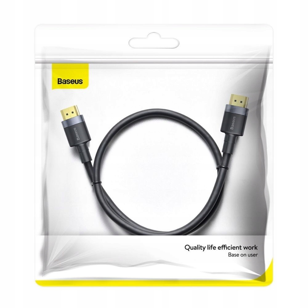 Baseus przewód kabel HDMI - HDMI FullHD 4K 60Hz 1m Marka Baseus