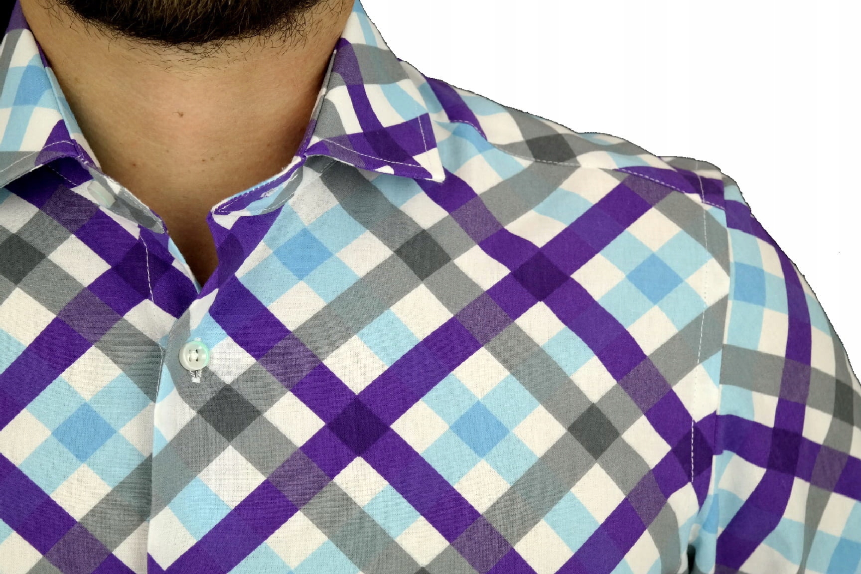 HARVEY JOHNSON Koszula męska HJ605 (Rozmiar: L)