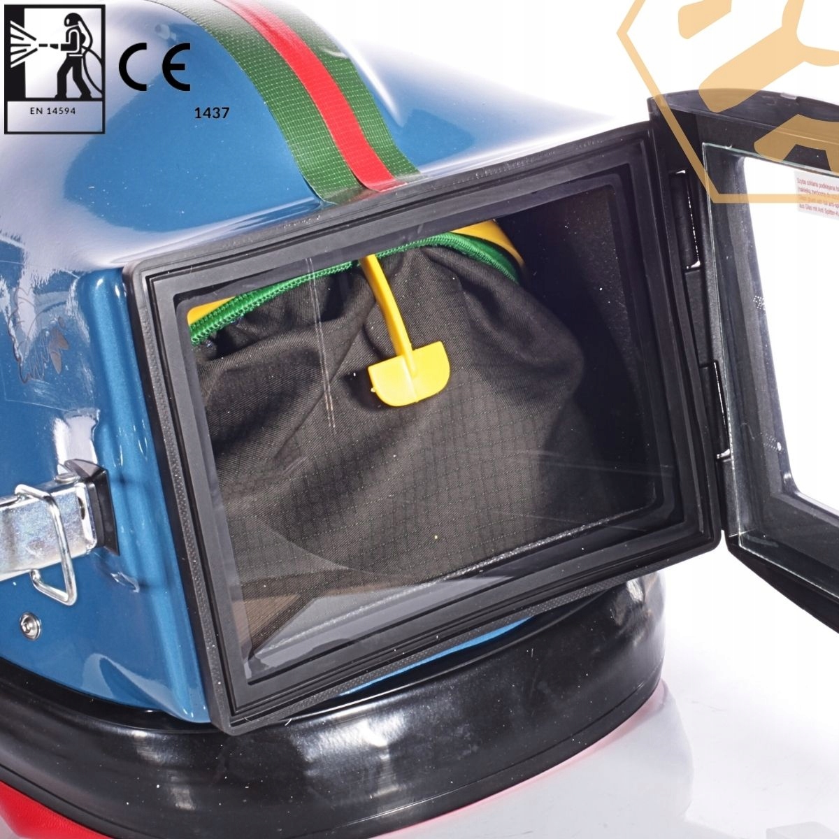 hełm do piaskowania RES-3 ochronny z fartuchem do piaskarki śrutowania EAN (GTIN) 5906476971422