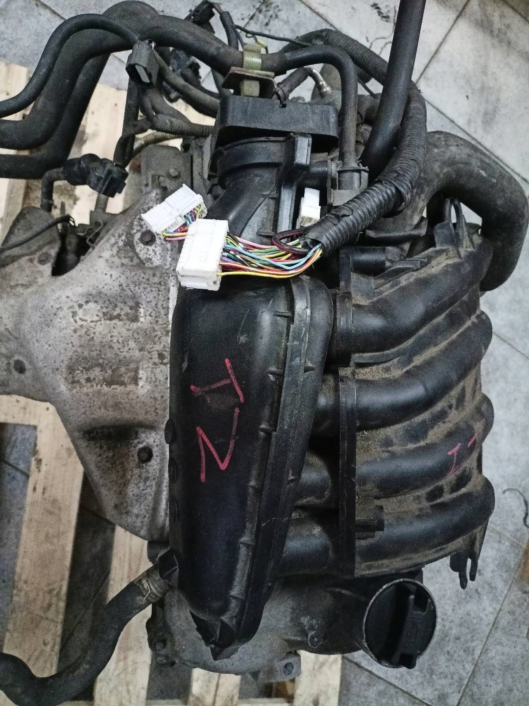 engine complete Nissan Qashqai J10 2008