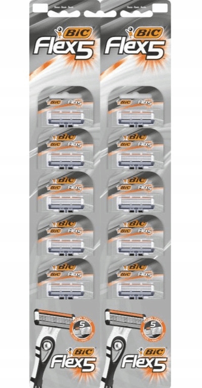 Bic Flex5 maszynki do golenia 10 szt.-Zdjęcie-0