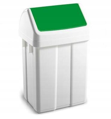 Levně 25 L Nádoba S Výklopnou Klapkou, Zelená