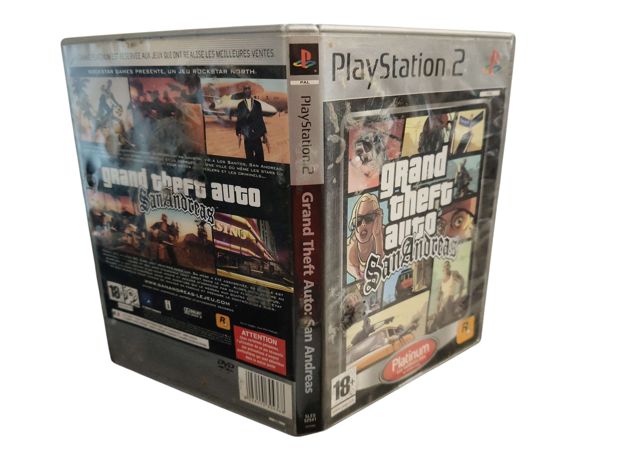 PS2 GTA SAN ANDREAS / GRAND THEFT AUTO / AKCJA
