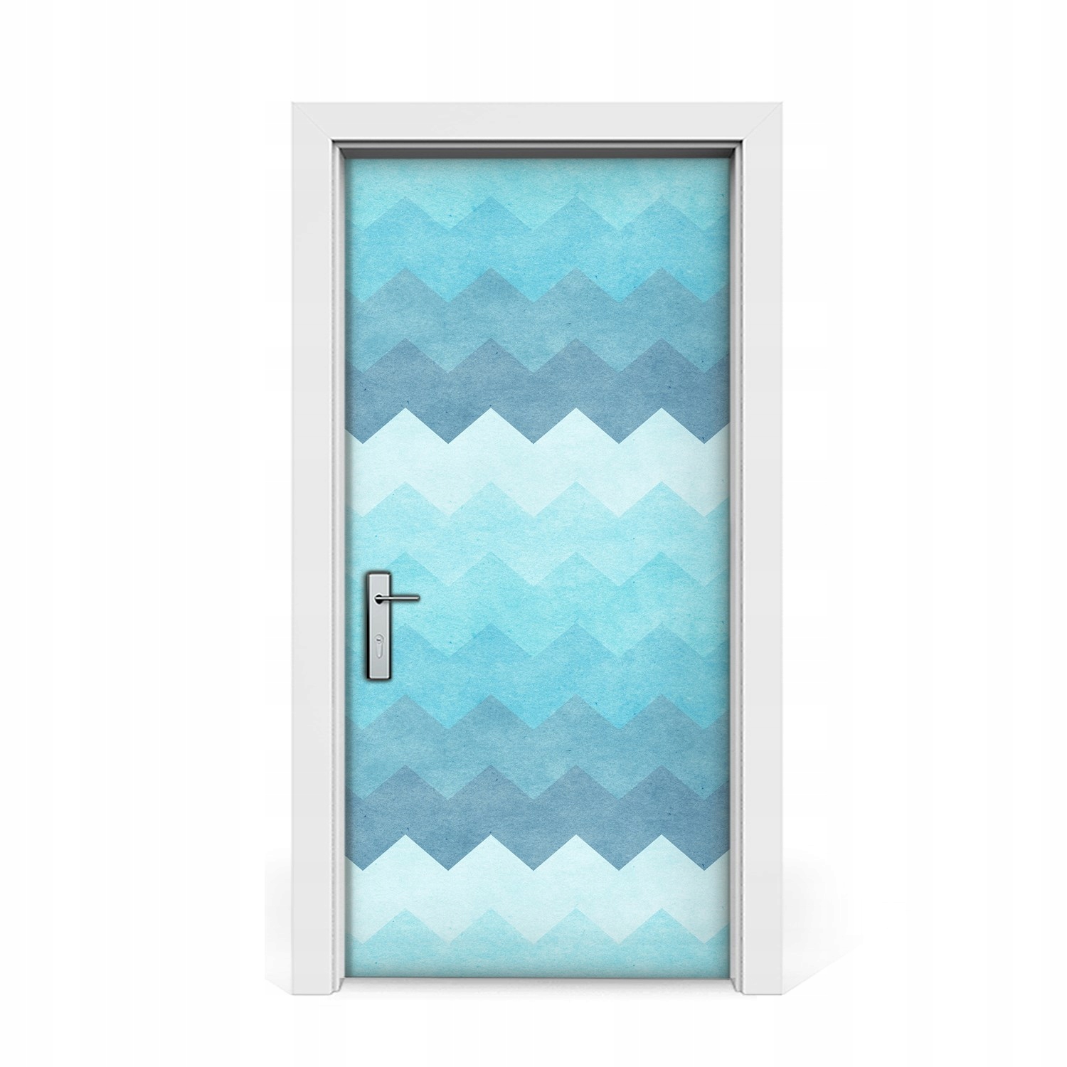 

Naklejka na drzwi okleina Wzór zygzak 95x205