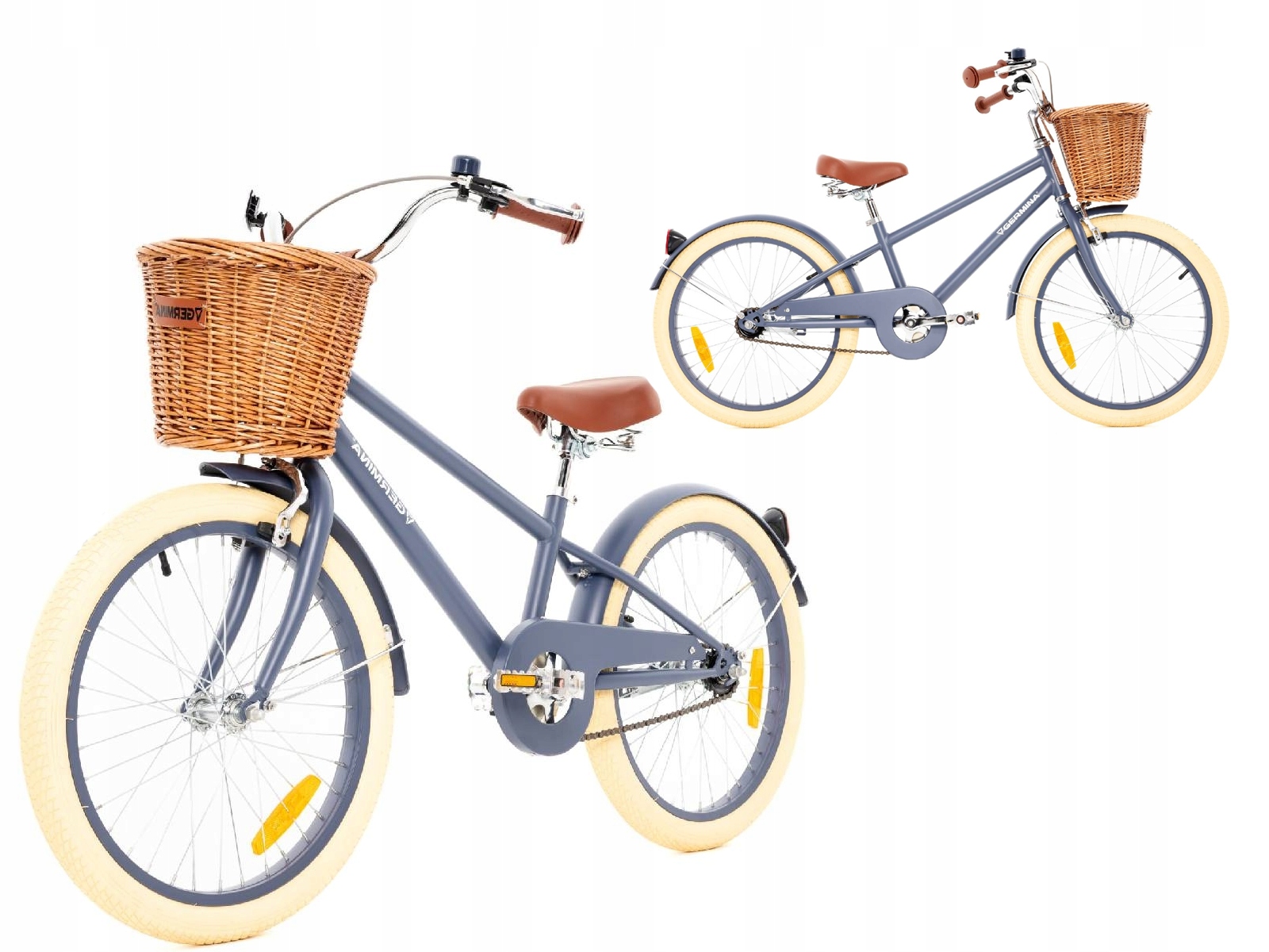 Rower dziecięcy Germina Vintage 20" chłopięcy