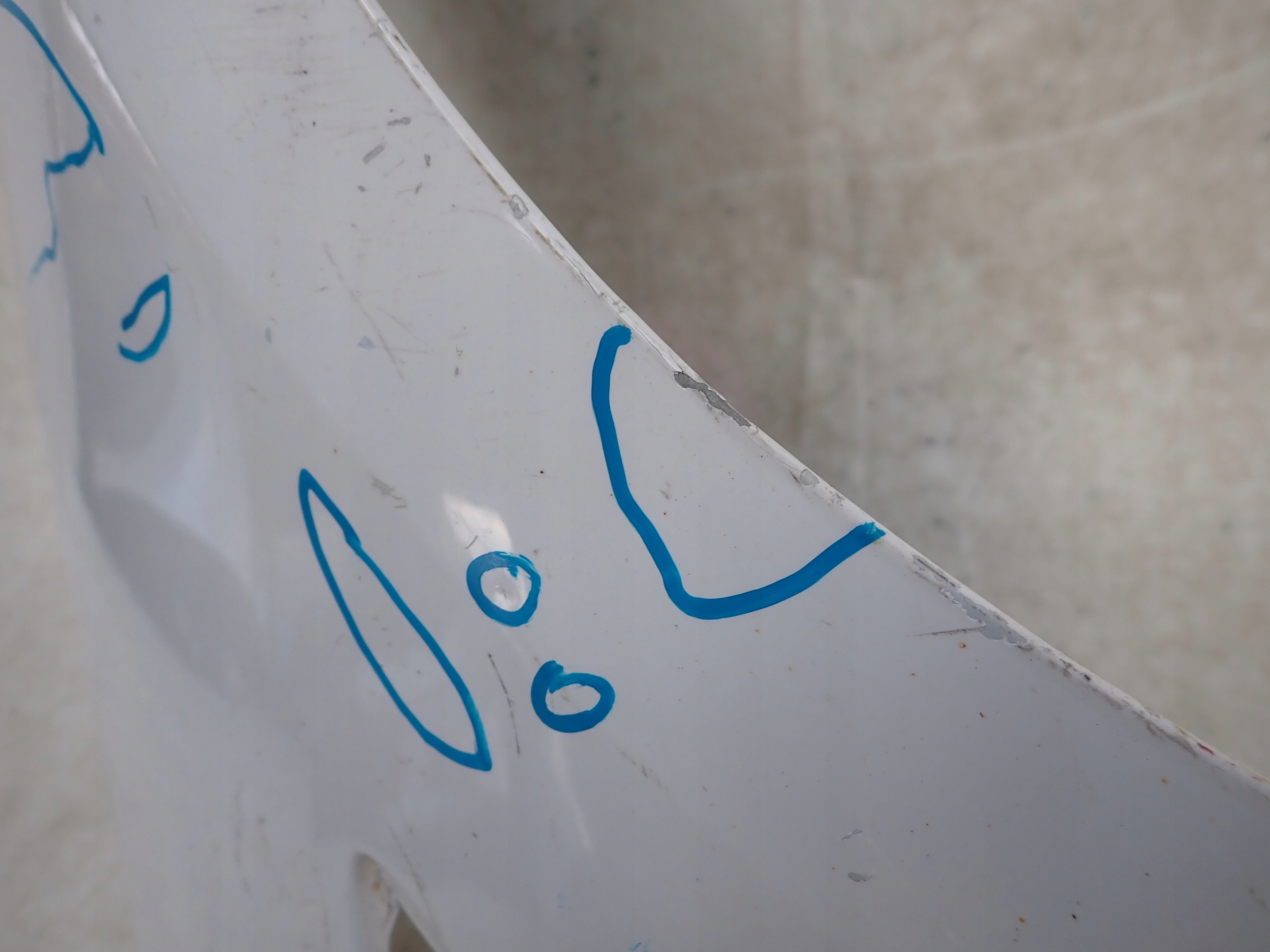 OPEL ASTRA K 15- fender right front front