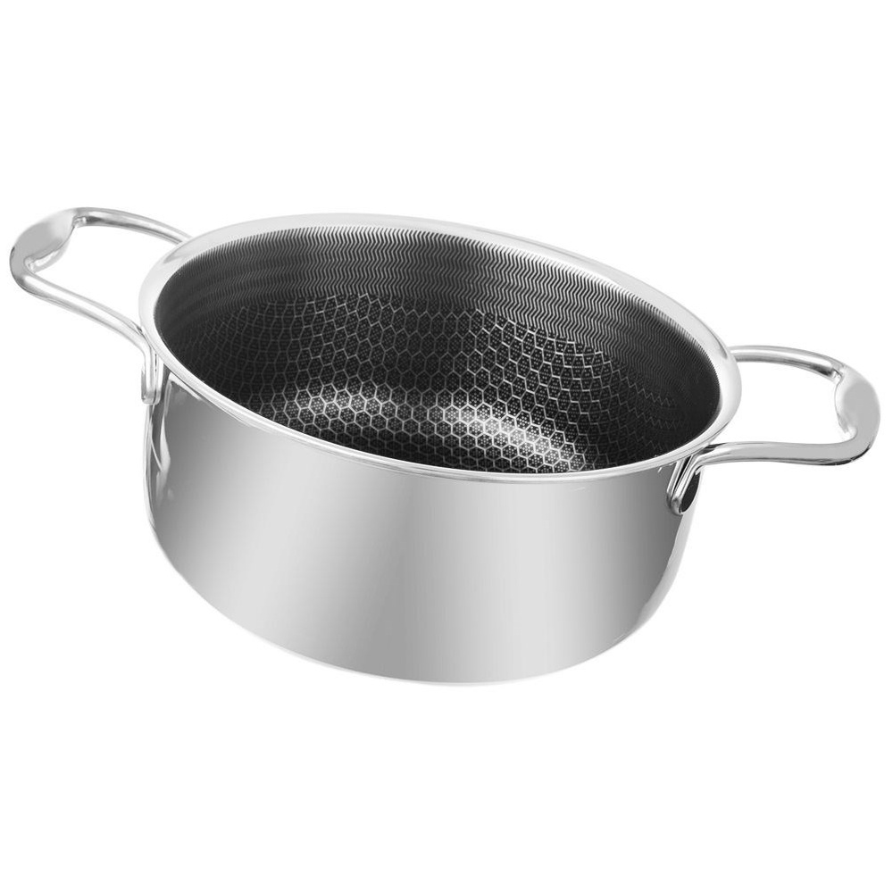 Hrniec Oceľový S Nepriľnavým Povrchom Premium Cookcell Orion 20 CM 2,75