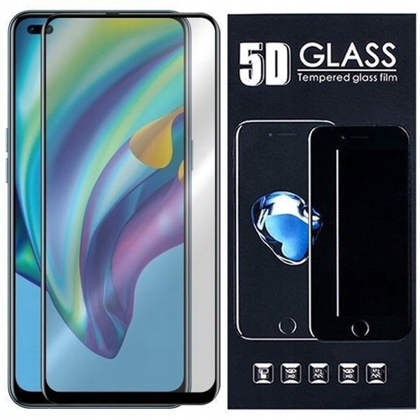 

Szkło Hartowane 5D Na Cały Ekran Do Oppo Reno 4 F
