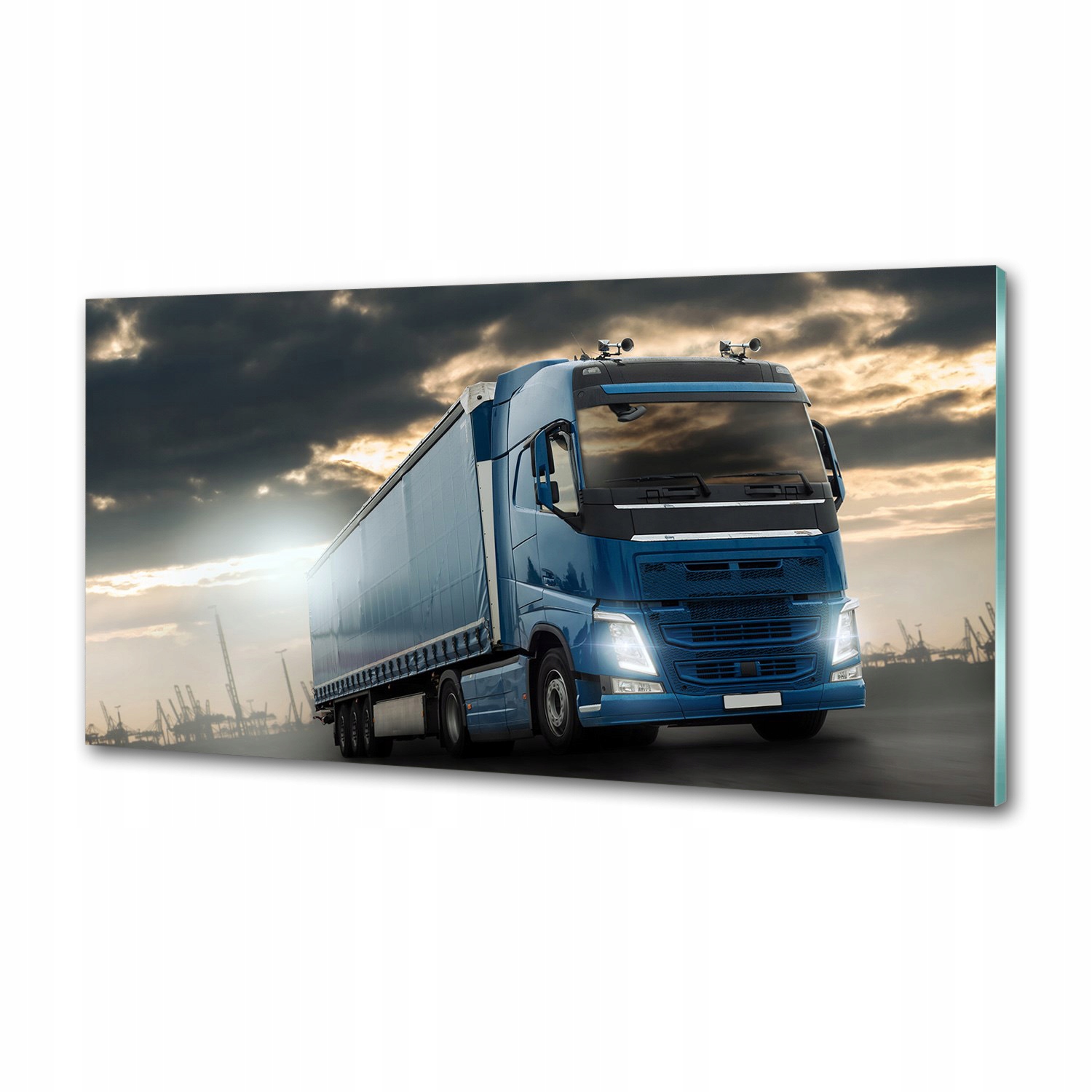 Panel dekor sklo Nákladné auto 120x60 cm Lepidlo