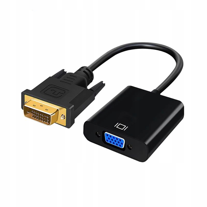 

Adapter przejściówka Vga D-sub do DVI Full Hd