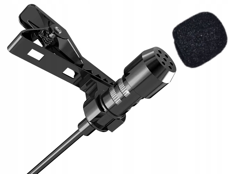 MIKROFON SAMOCHODOWY DO RADIA Z KLIPSEM 1,15 METRA