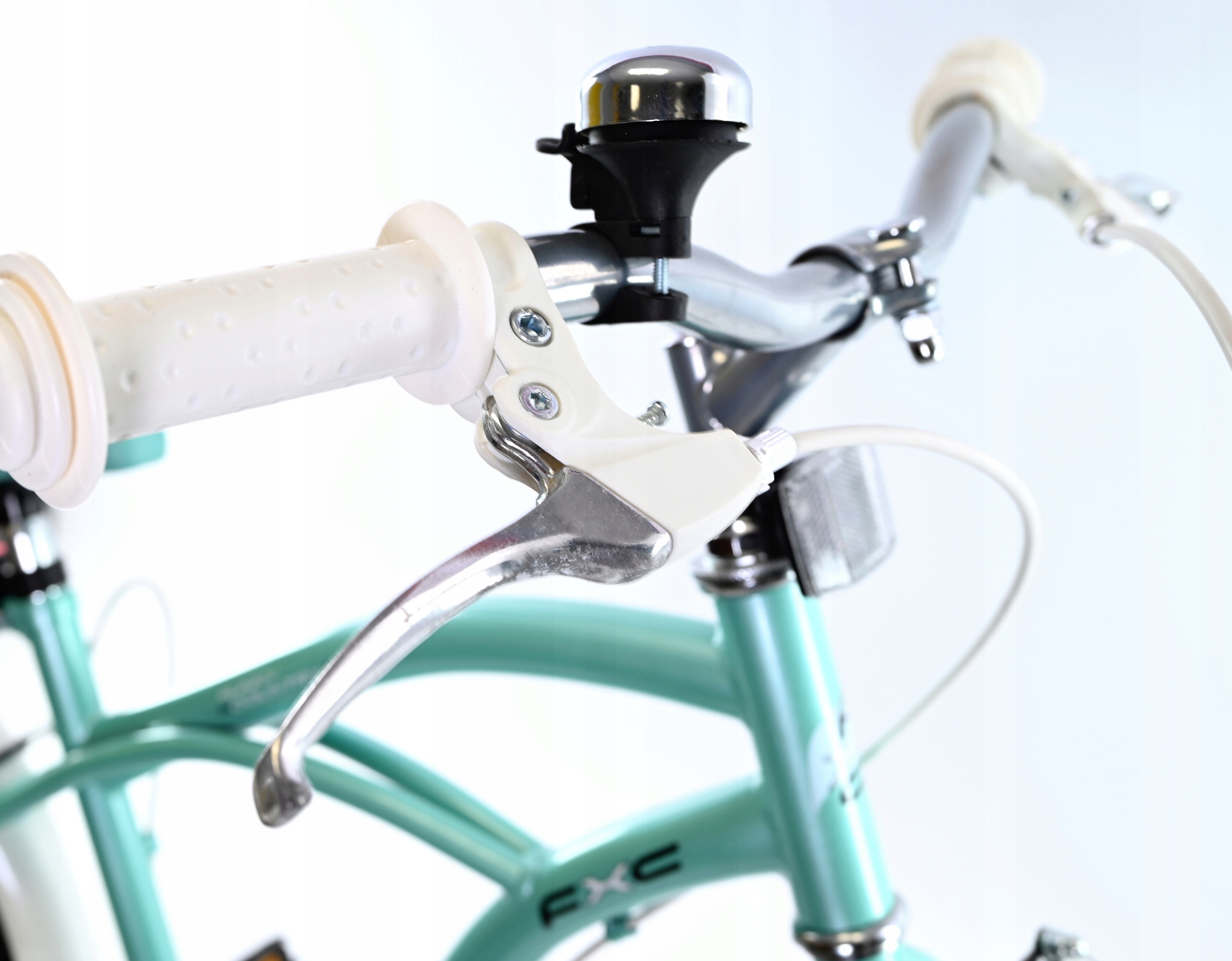 ROWER DLA DZIEWCZYNKI 20 CALI ROWEREK DZIECIĘCY MIĘTOWY BŁOTNIKI ODBLASKI Marka Midex