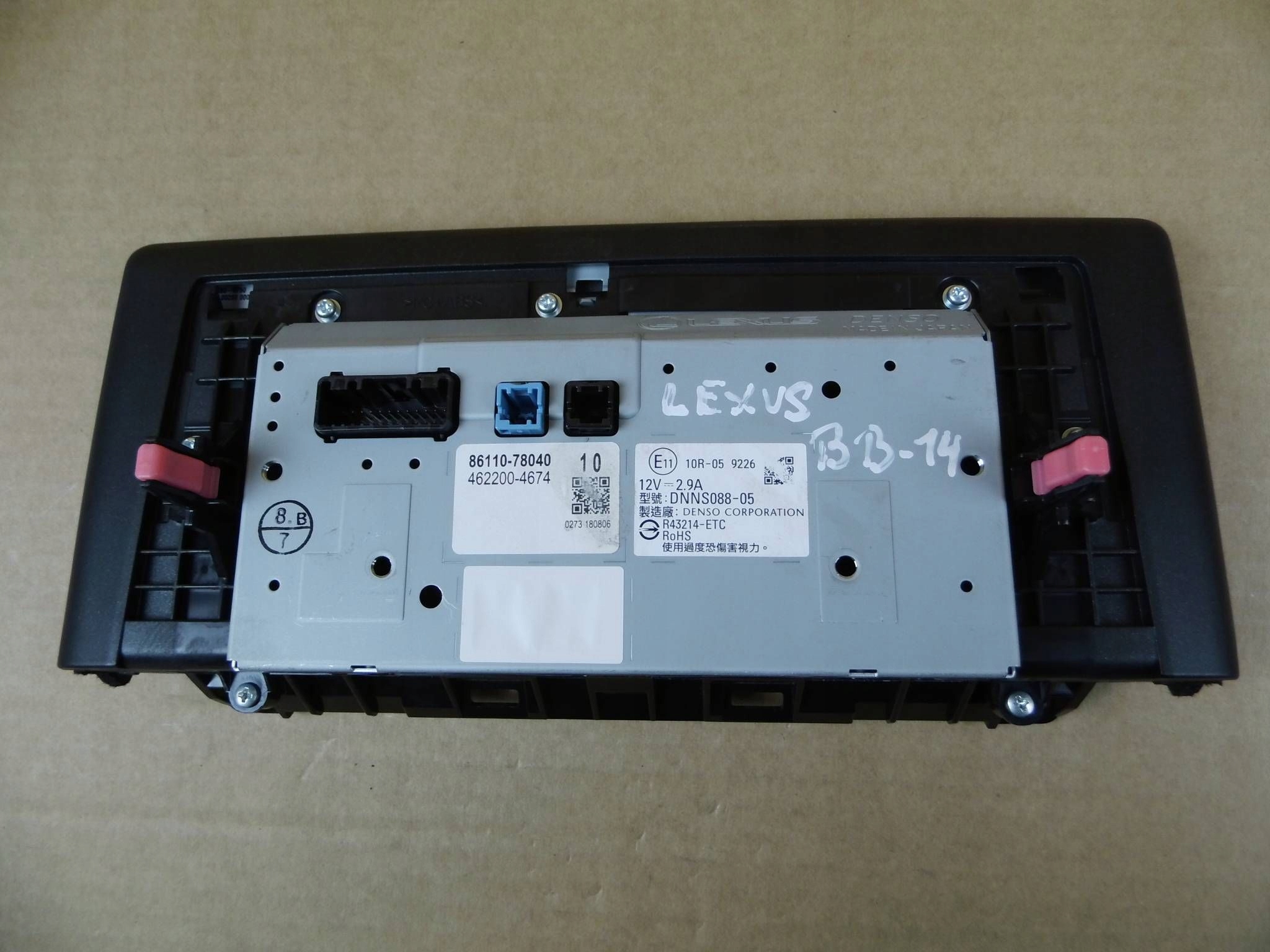 lexus oe 86110-78040