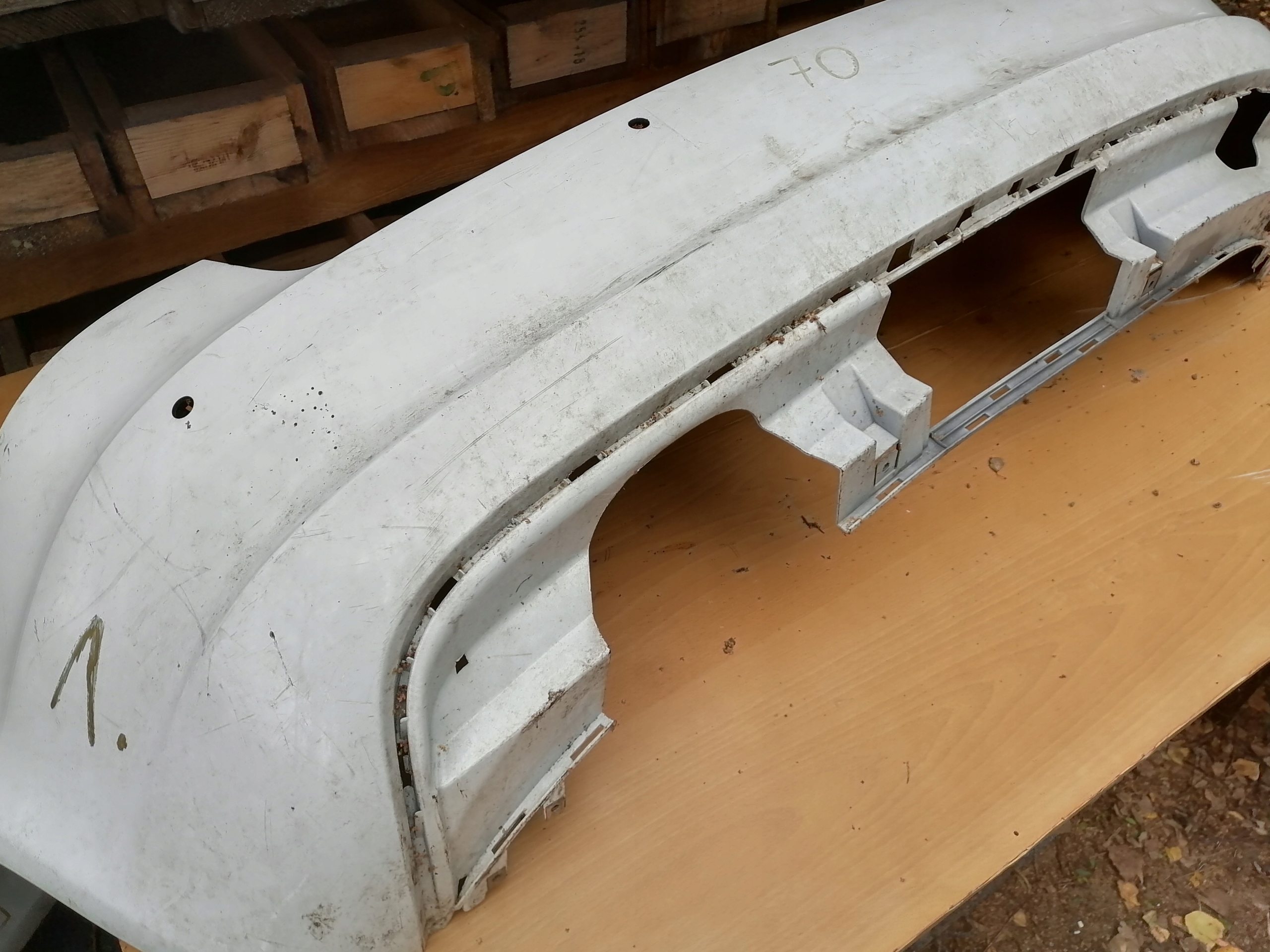 bumper rear rear part AUDI A3 8P CABRIO PDC 8P7807511