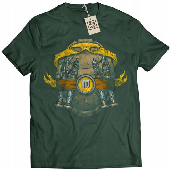 

Koszulka Mikey Źółwie Ninja Tmnt zielona XL