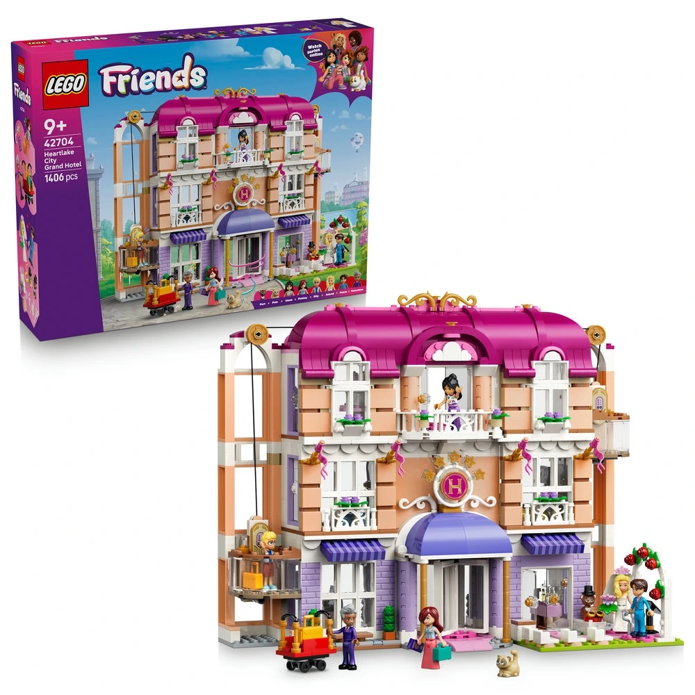 Lego Friends 42704 Grand Hotel v městečku Heartlake