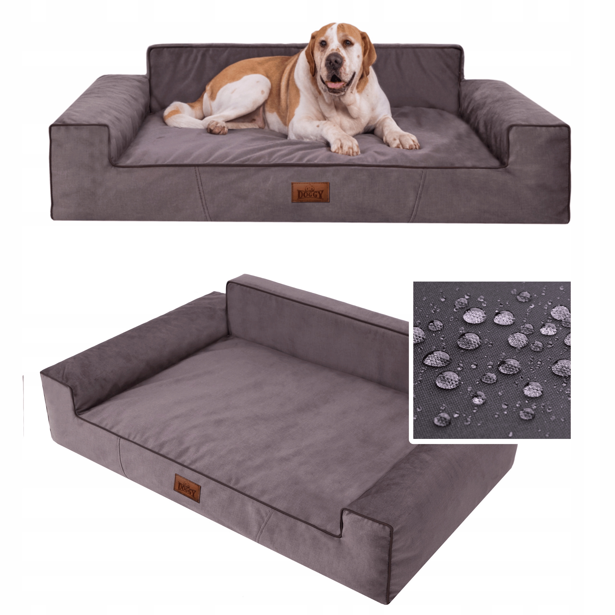 Legowisko dla psa trwały wodoodporny kojec materac dla psa XXL 115x79cm