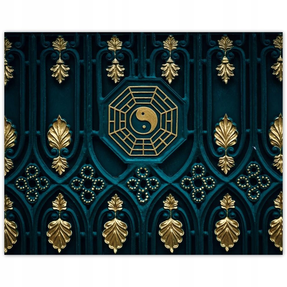 

Plakat 50x40 Abstrakcja Złota harmonia