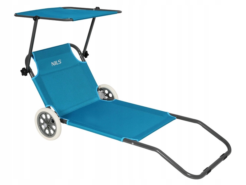 Leżak turystyczny Nils Camp NC3307 Niebieski