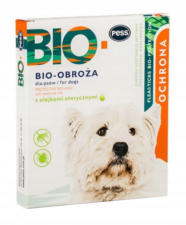 

Pess Bio Obroża ochronna pchły kleszcze 60 cm