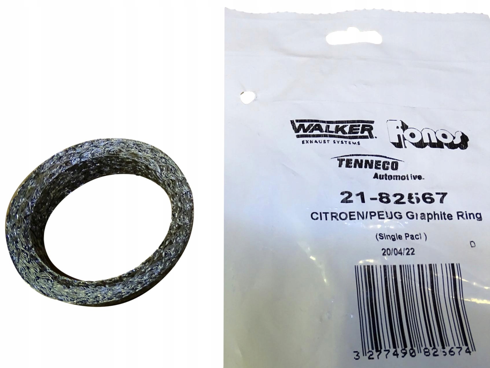 WALKER 82567 USZCZELKA RURY WYDECHOWEJ Producent części Walker