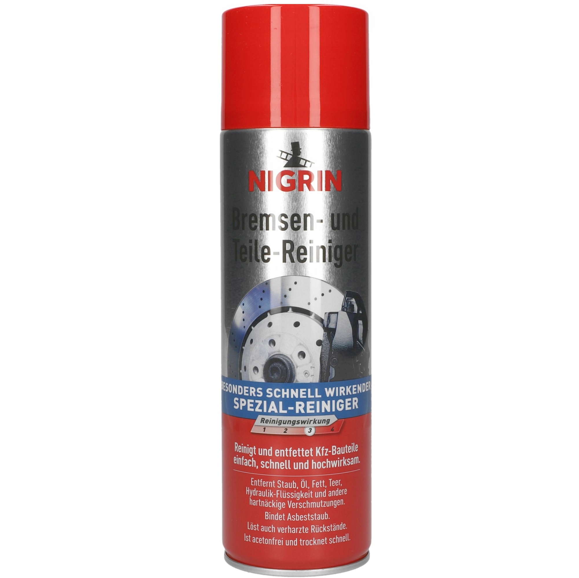 Nigrin Zmywacz do Hamulców Tarcz Klocków Hamulcowych 500 ml Niemiecki