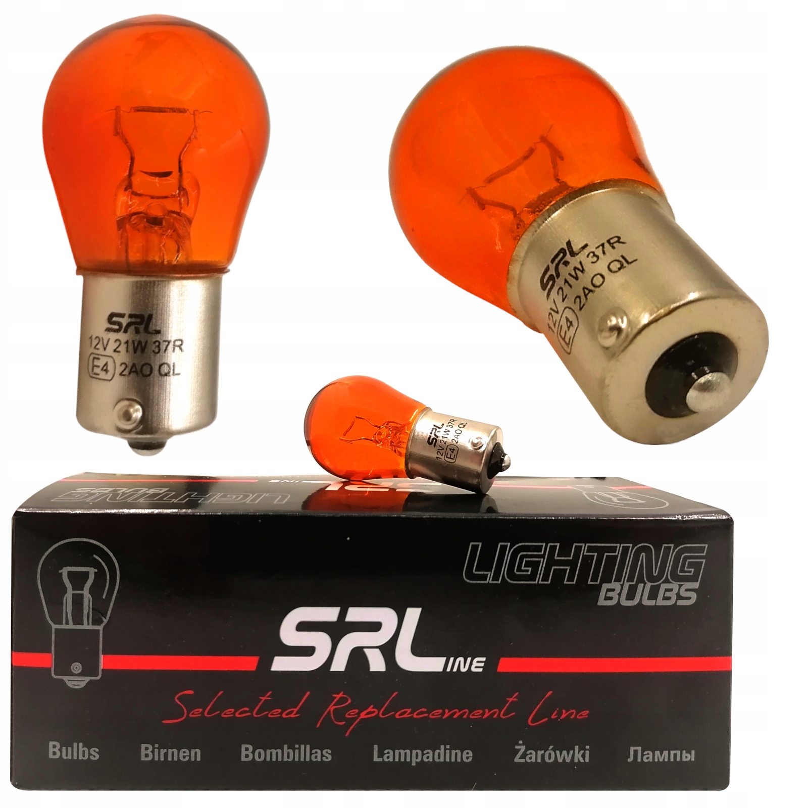 

Żarówki Srl PY21W 12V Pomarańczowa BAU15s