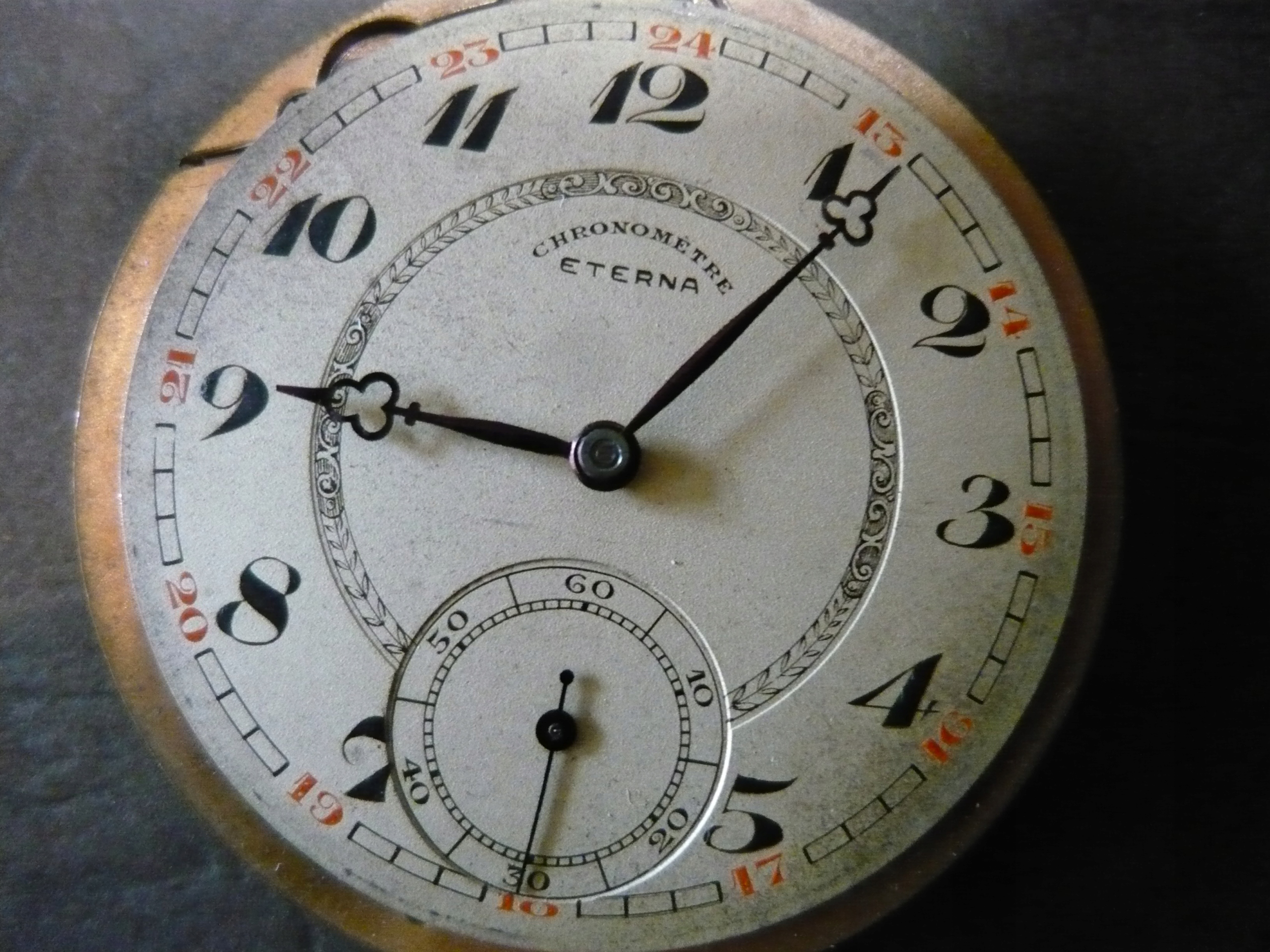 Mechanizm Eterna Chronometre