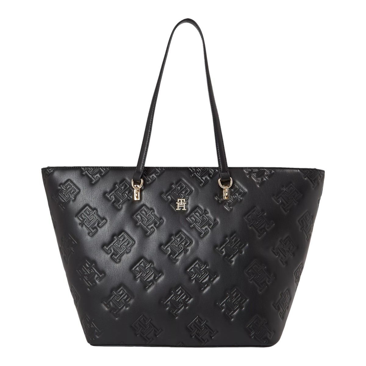 Tommy Hilfiger Dámská Kabelka Th Refined Tote Mono Černá