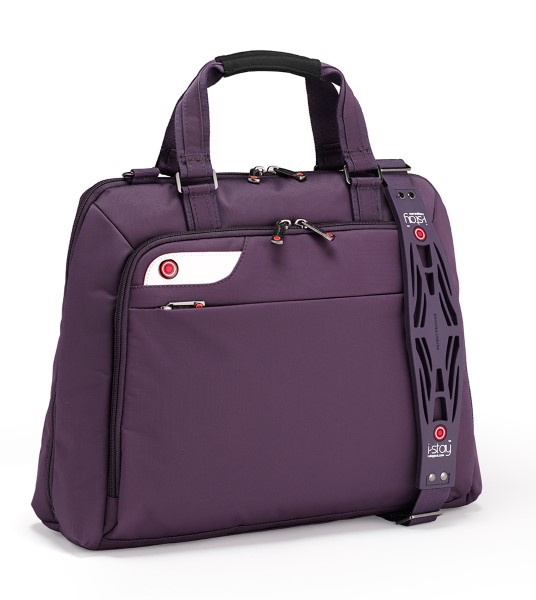 

Torba damska na laptopa 15,6 cala i-Stay fioletowa