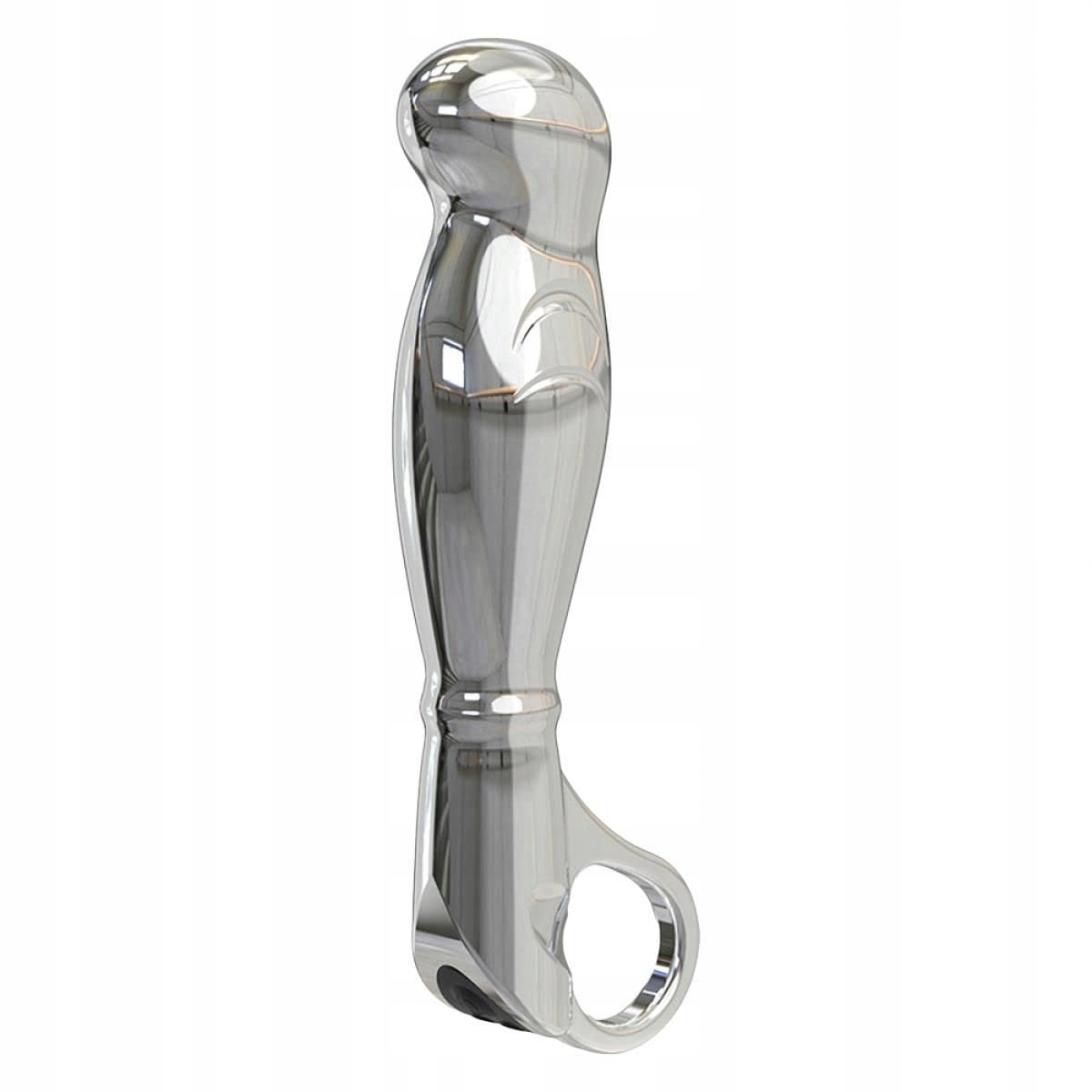 NEXUS Srebrny Masażer Prostaty Wodoodporny Ergonomiczny Design — miniatura 2