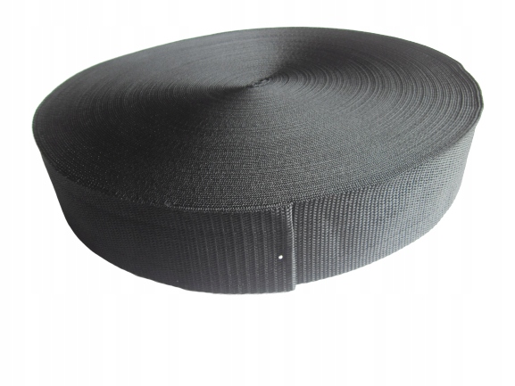 Parciana Nośna šířka 5 cm Černá 50 Metrů