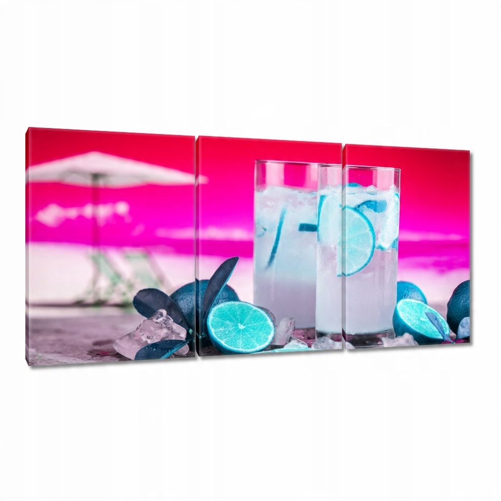 

Obrazy 120x60 Drinki z wódką na plażę