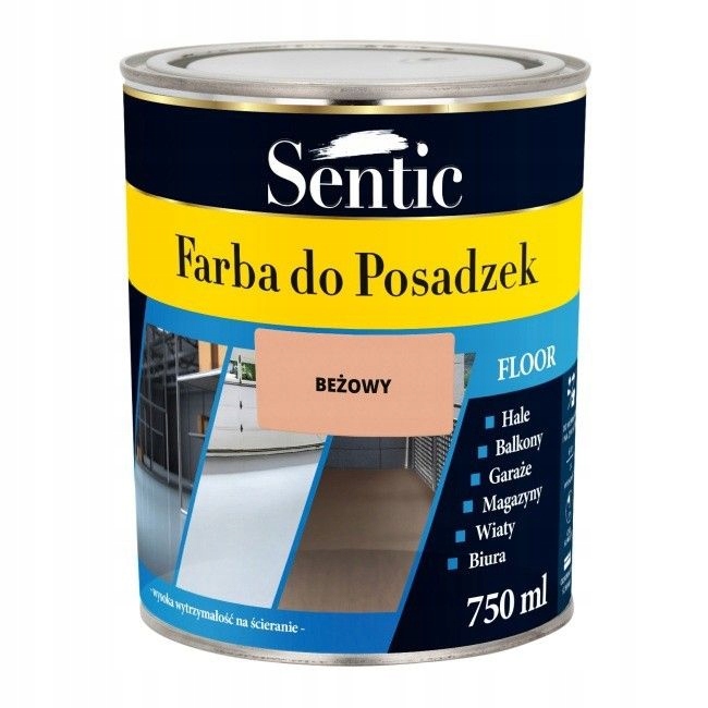 

Sentic Farba Do Posadzek 750ML 0,75L Beżowa Beżowy