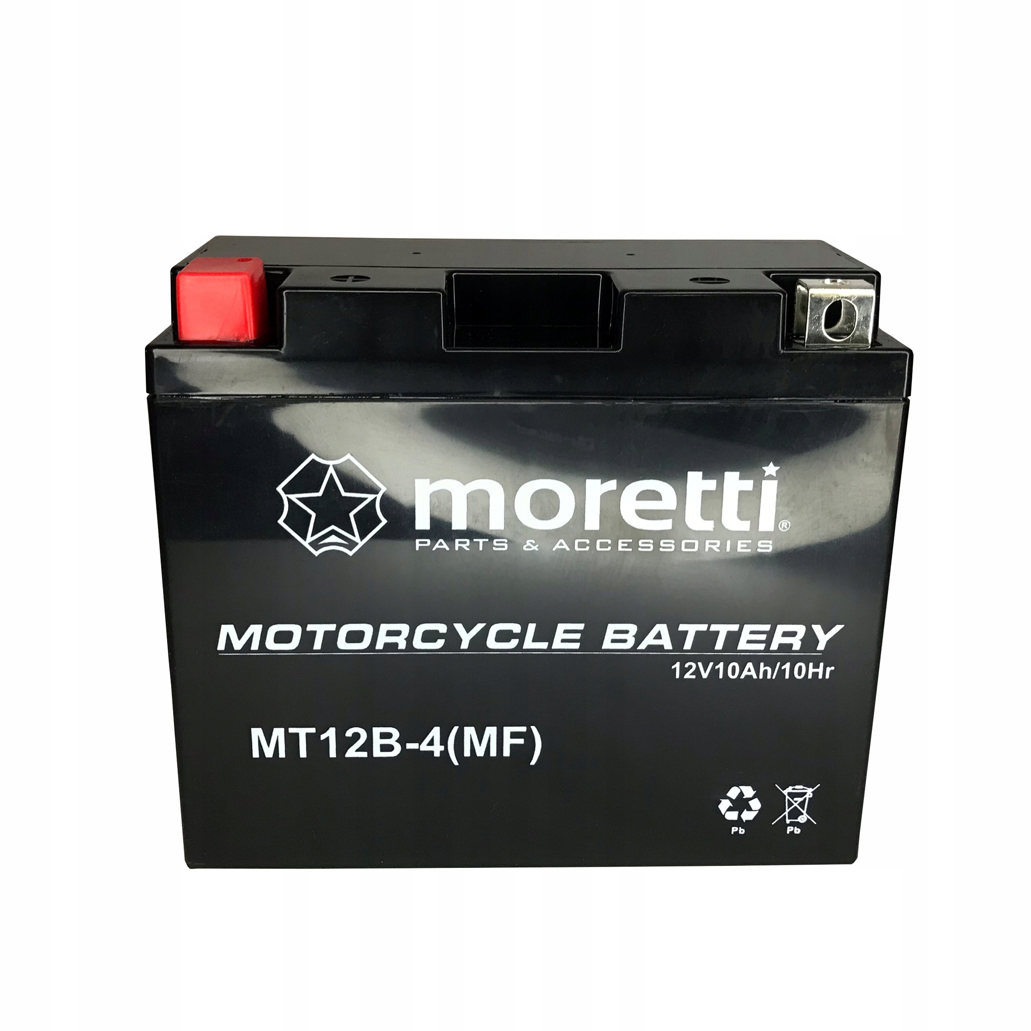 

Żelowy akumulator 10Ah MT12B Gel Moretti