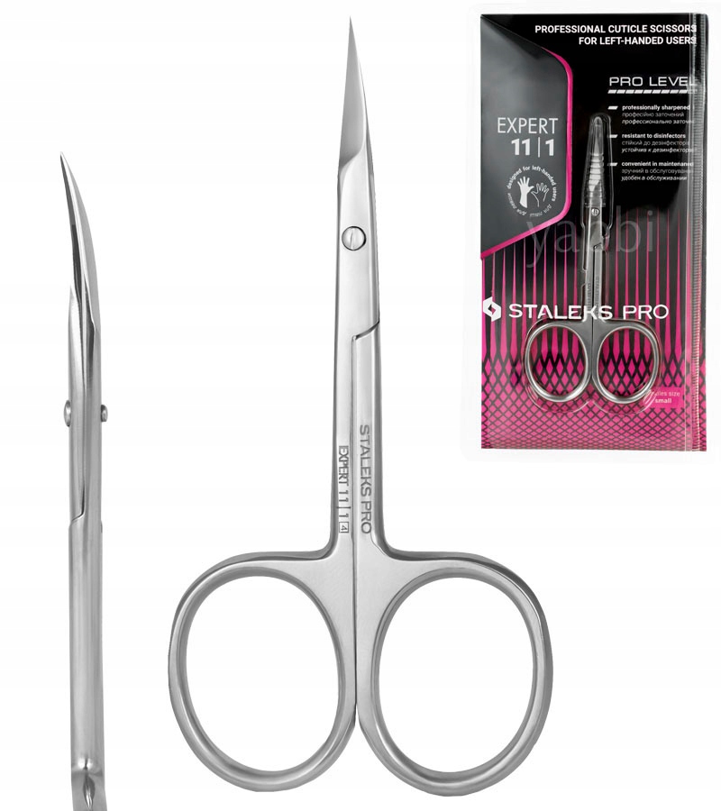 Staleks Nůžky na kůžičku pro leváky Expert SE-11/1