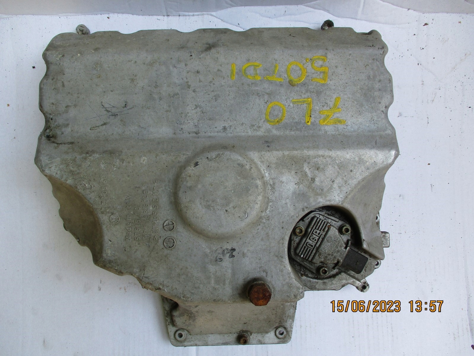 Ölwanne VW TOUAREG 7L0 5,0TDI 07Z103604E