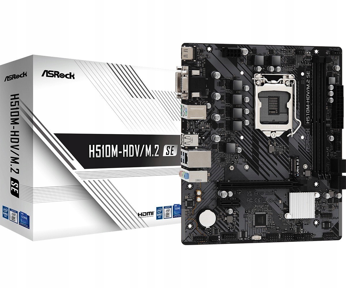 ASRock | H510M-HDV/M.2 SE | Rodzina procesorów Intel | Gniazdo procesora LG