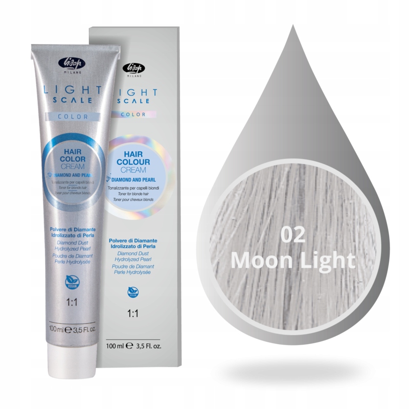 

Lisap Light Scale Toner do włosów Popiel 02 100ml