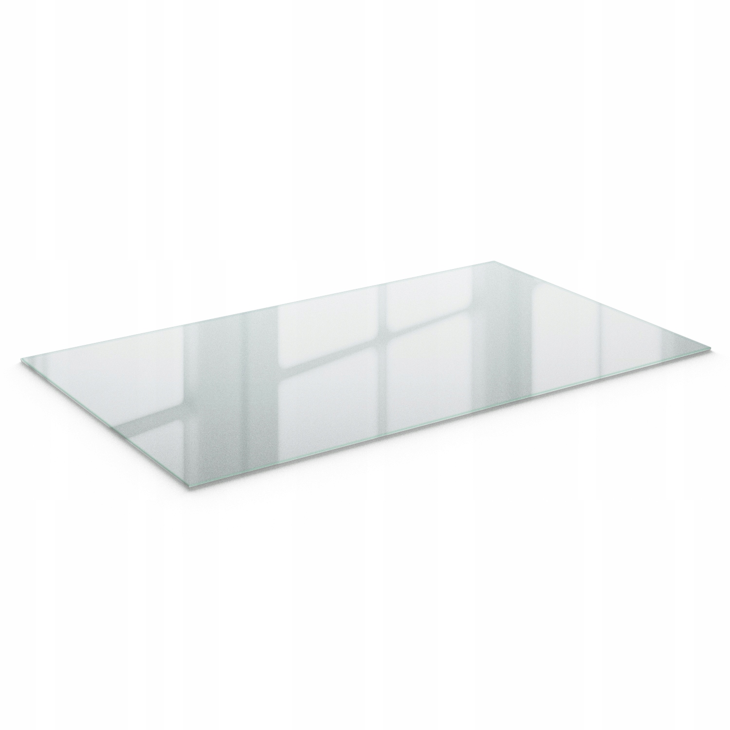 Sklenená doska Mrazené sklo 4 mm Esg na stôl Konzola Komoda 100x60 cm