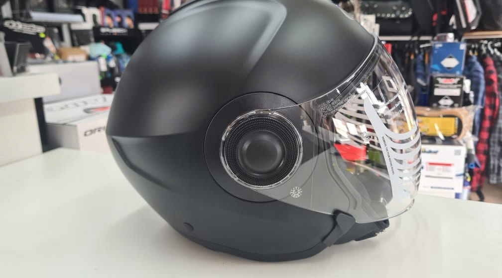 Kask otwarty unisex HJC I40 czarny mat M Numer katalogowy producenta I40_SF-BLK_M