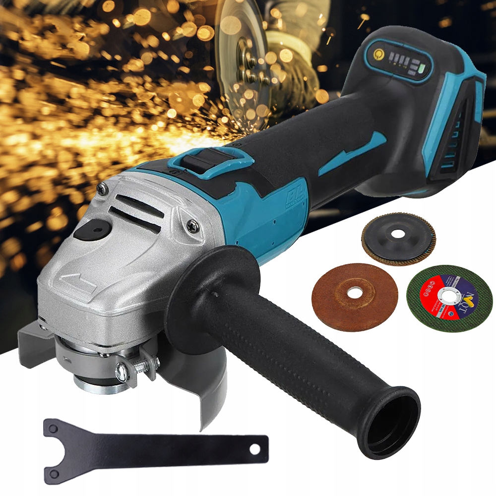 Szlifierka Kątowa Kątówka 860W 125mm Akumulatorowa Bezszczotkowa 18V