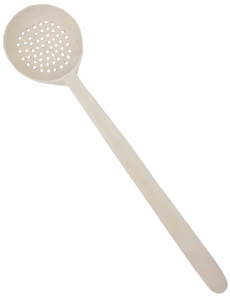 

Warzecha Cedzakowa Duża Łyżka Drewno Buk 71 cm.