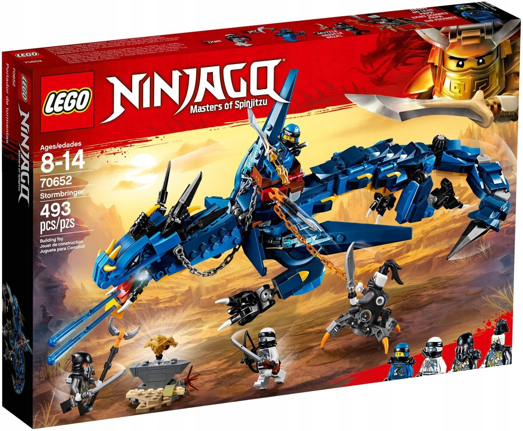 Lego Ninjago Movie 70652 Upoutávka na bouři Nové
