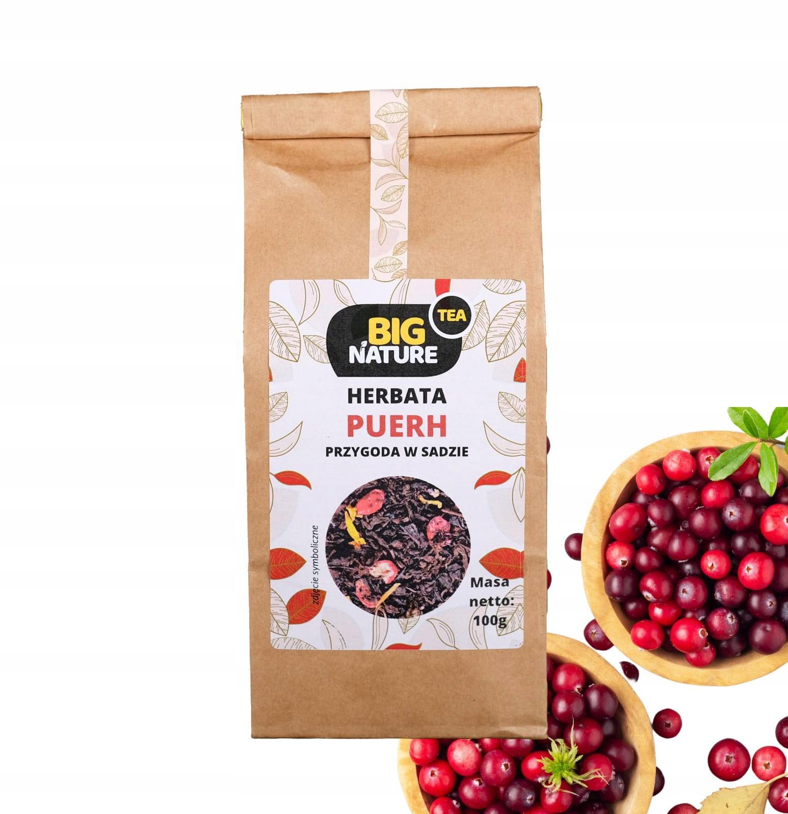 Herbata PUERH PRZYGODA W SADZIE 100g - BIG NATURE — 3
