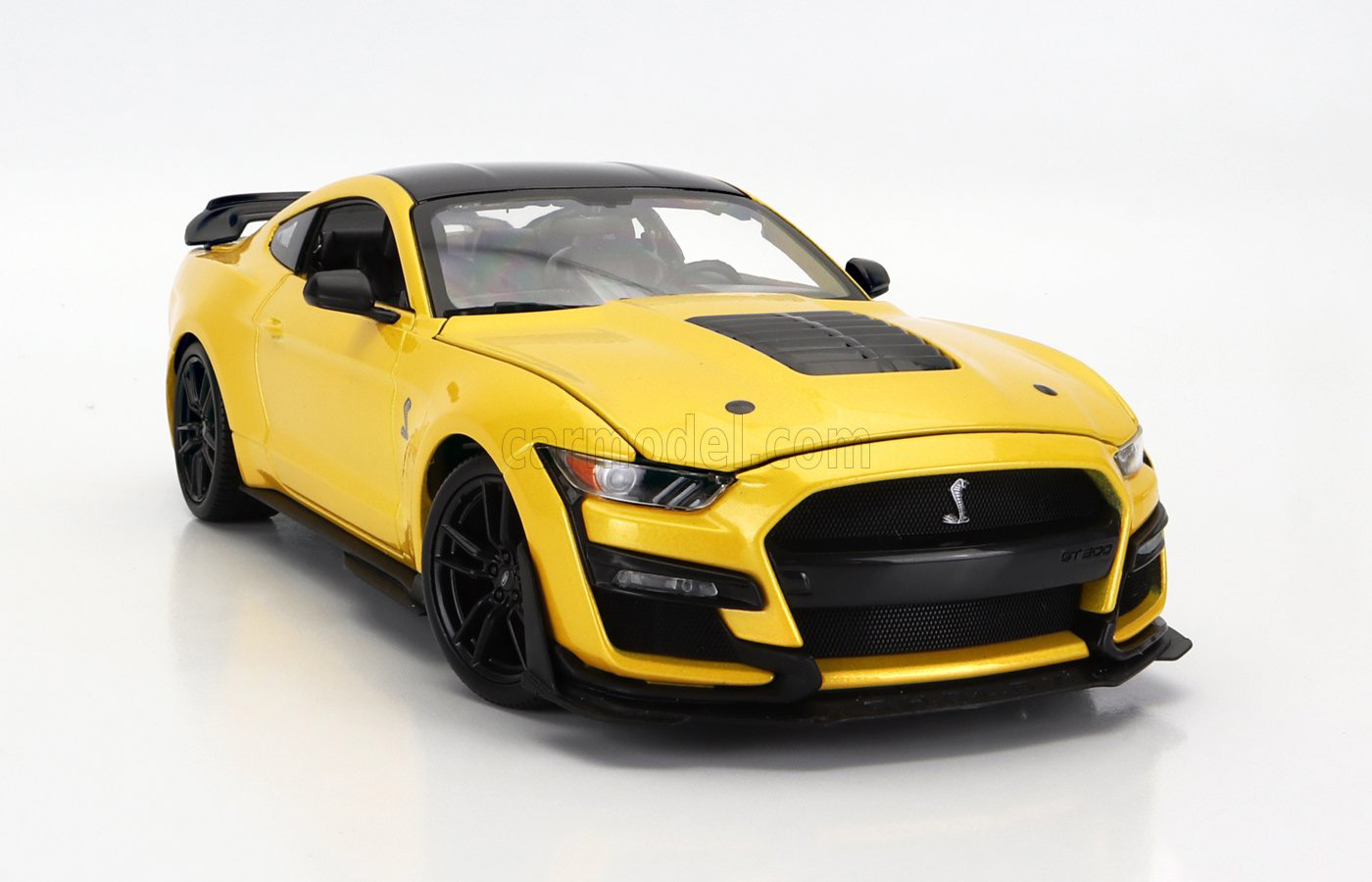 Maisto 2020 Mustang Shelby GT500, metal žlutá, 1:18