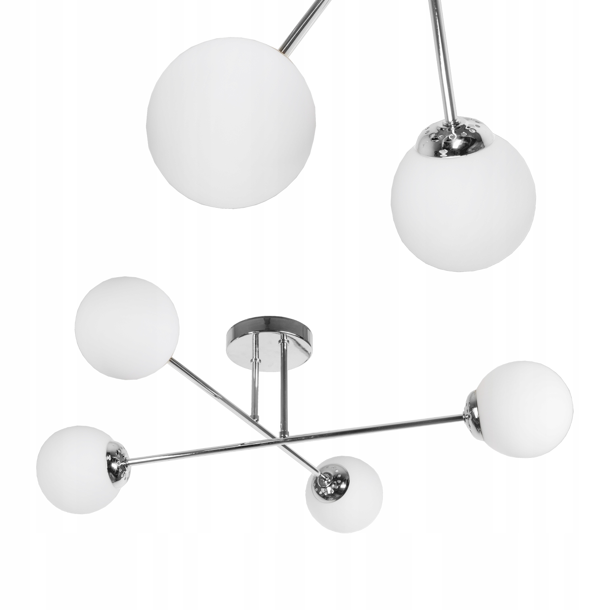 Závesná lampa Leia 4P max. 4x60W E27 chróm