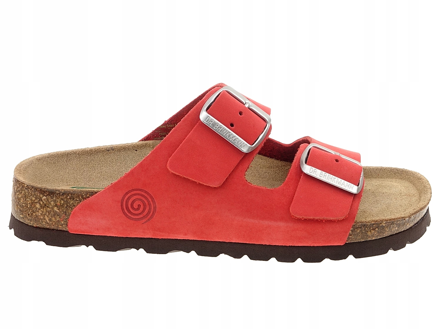 Dr. Brinkmann klapki 700696-04 rot koral, skóra 41